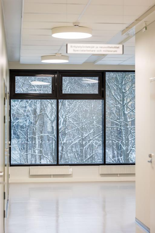 Hus lastenpsygiatrinen sisäpuoli